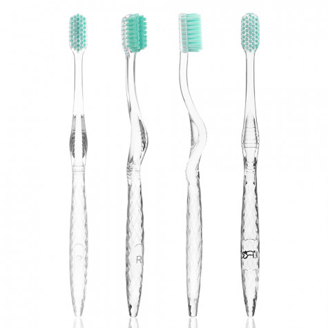 Зубная щетка Revyline S6500 Crystal Ortho Malachite